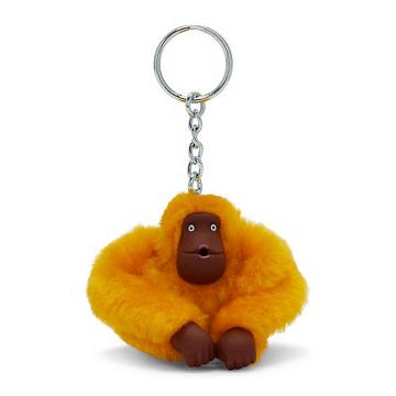 Akcesoria Kipling Sven Small Klasyczne Sven Monkey Keychain Żółte | PL 1207DF